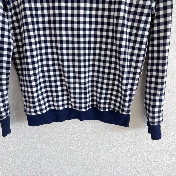 Draper James Women’s Natalie Sweatshirt in Gingham - Picture 6 of 11